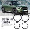 ABLZ-Car Air Vent A/C Outlet Trim Ring Cover For Mini Cooper R54 R56 Clubman R55 Crossover R60