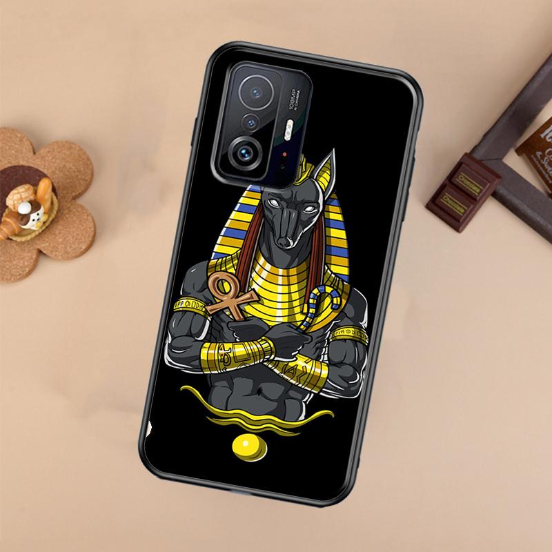 Anubis Egyptian God Case For Xiaomi POCO X7 X6 X5 X3 Pro F3 F5 F6 M6 Pro 13 14 Ultra 11T 12T 13T 14T Pro Cover