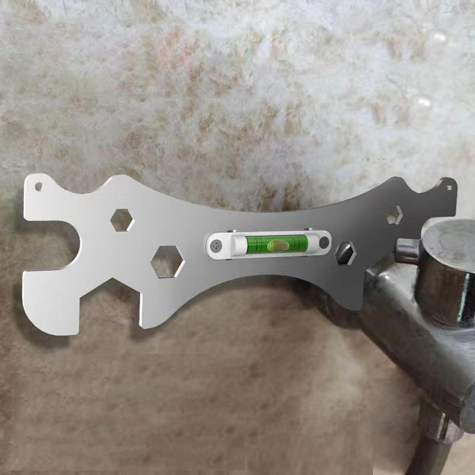 

Home Wrench Tools with Level Shower Faucet Durable for Bathroom Kitchen