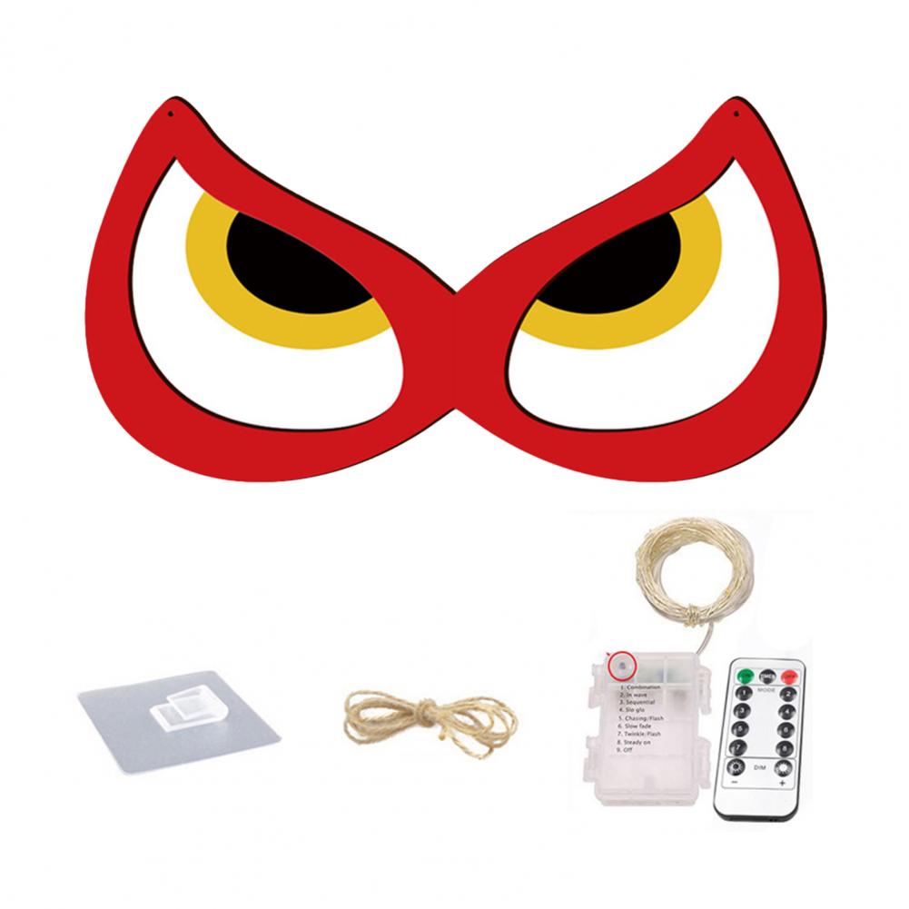 Halloween Eye Light Decoration Color-changing Halloween Lights Spooky Halloween Led Eye Light Decorations for Trees