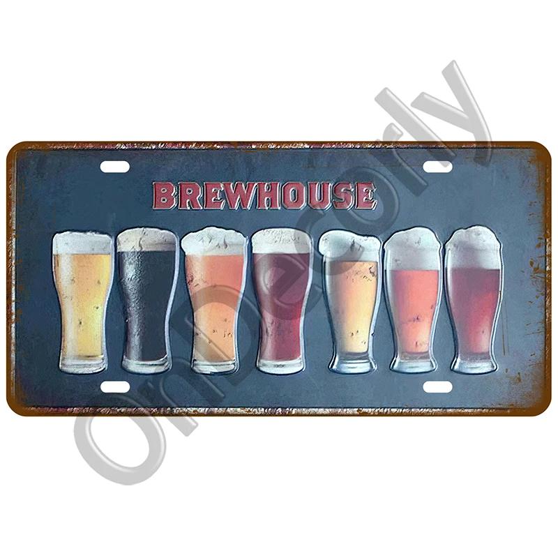 Tin Sign Plate Home Decor Vintage Metal Sign Funny Poster Tinplate Coffee For Bar Pub Club Man Cave Wall Decoration Wine Beer