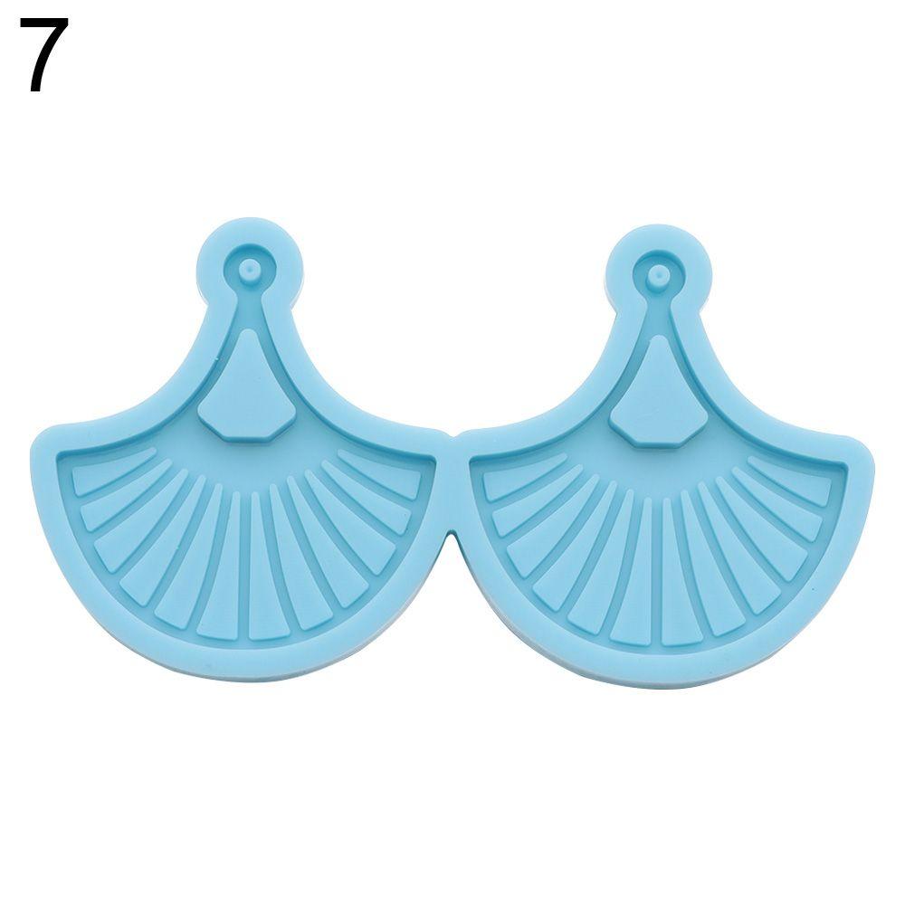 DIY Silicone Casting Mould Earrings Mold Epoxy Resin Mold Keychain Pendant Ear Studs