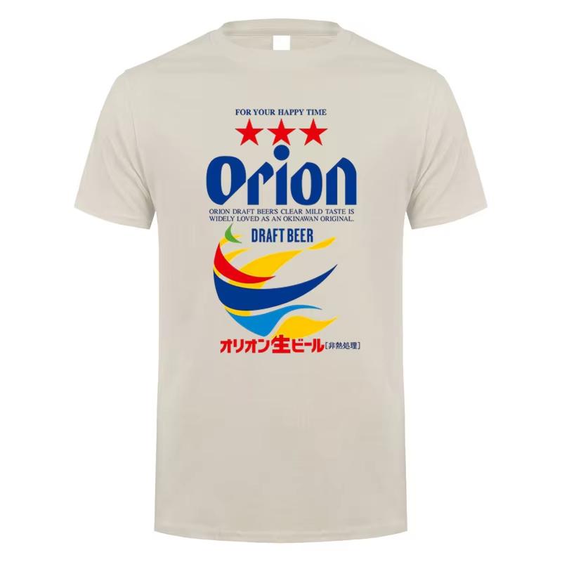 Orion Beer T Shirts Summer 2026 New Summer Relaxing Unisex Cotton Short Sleeve Cool Orion Tshirt Unisex Clothes New Design