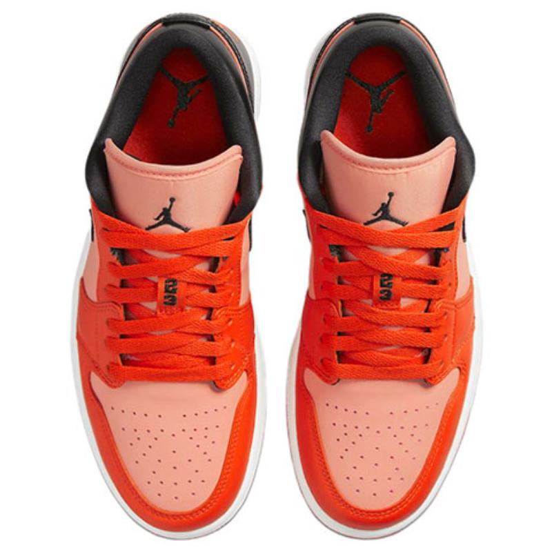 Air Jordan 1 Low Se 'Rush Orange Black' Women's Jordan DM3379-600