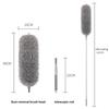 Extendable Microfiber Duster Retractable Duster Brush Household Cleaning Tools Dust Remover Brush For Dust Cleaning