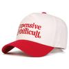 Unisex EXPENSIVE DIFFICULT Letter Embroidery Baseball Caps Spring Autumn Outdoor Adjustable Casual Hats Sunscreen Hat Sports Cap