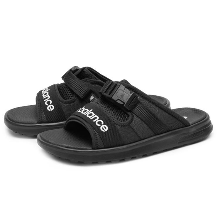 New Balance 330 Slides 'Black White'