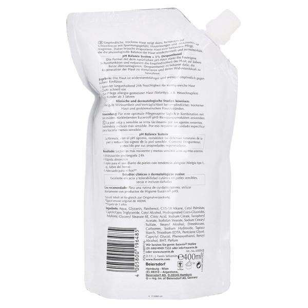 Eucerin pH5 Lotion Refill 400ml (Sensitive)