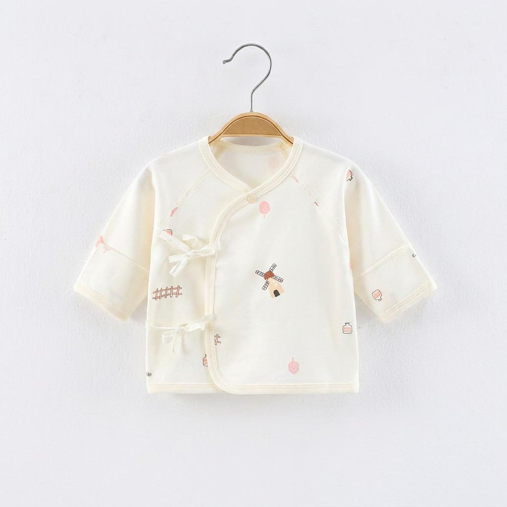 Premature Newborn Baby Shirt, 0-3 Months, Spring/Autumn Postpartum Clothing, Class A