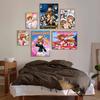 C-CardcaptorS S-Sakura Kawaii Pink Girl Good Quality Prints and Posters Waterproof Paper Sticker Coffee House Bar Posters