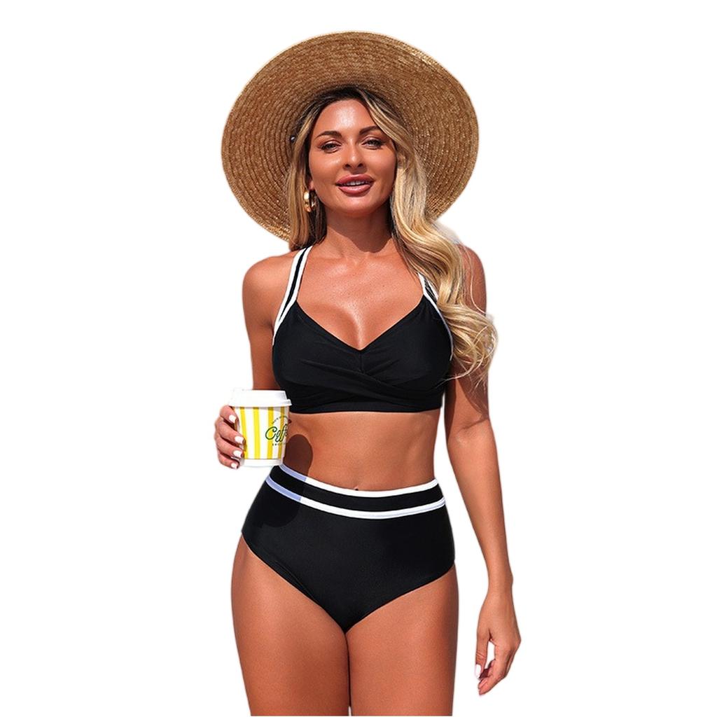 Women's Fashionable And Sexy Two-piece Nylon Swimsuit