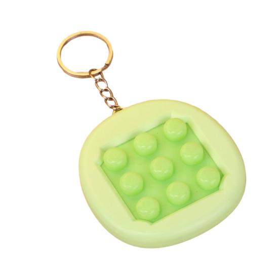 

Брелок-подвеска Яркий цвет Два в одном Игрушка-антистресс Лабиринт Двойной пузырь Игровой процесс с выдавливанием Снятие стресса Брелок