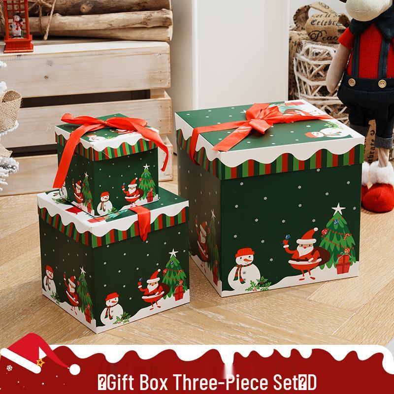 

Christmas Gift Box Ornament - Empty Box for Tree Decorations and Packaging Props