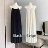 Women Summer Spaghetti Strap Pleated Sleepdress Female Sexy Loose Pajamas Home Clothing Can Be Wear Out