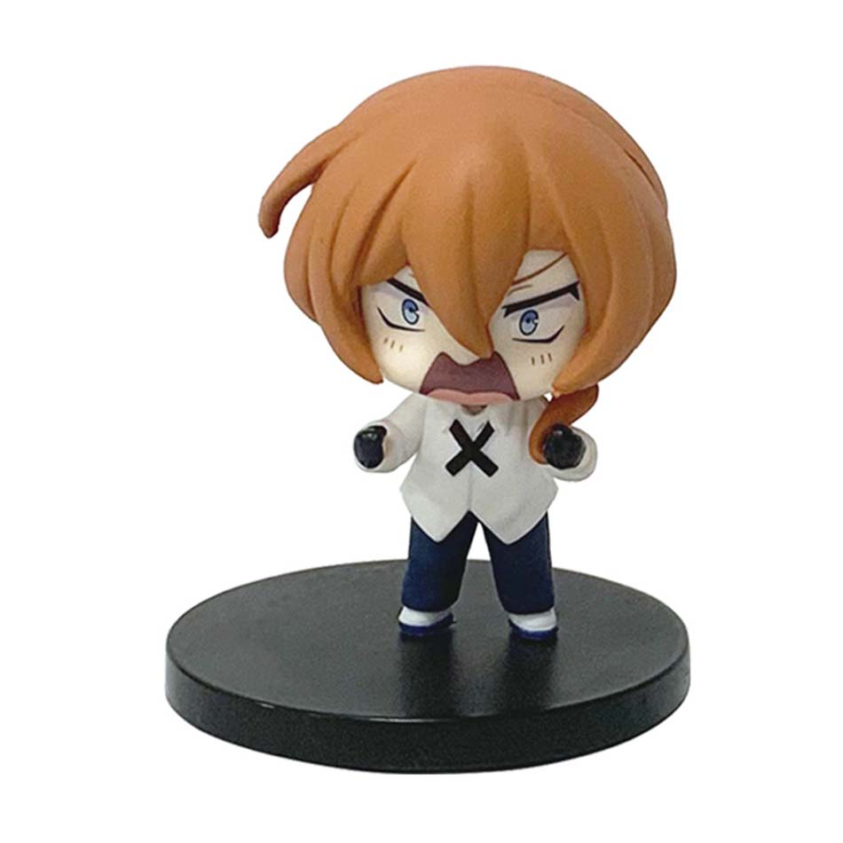 New Bungo Stray Dogs 7cm Dazai Osamu Figure Japanese Cartoon Figurines Collection Cute Toys