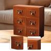Library Card Catalog Cabinet Storage Drawer Collection Versatile Traditional Chest Aesthetic