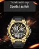 Sanda 6024 Outdoor Sports Shockproof Waterproof Luminous Watch - Unisex Multifunctional Electronic Watch