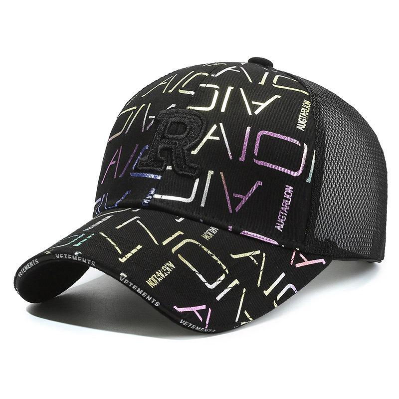 Men's & Women's Versatile Mesh Baseball Cap: Spring/Summer Breathable Sun Protection with Embroidery