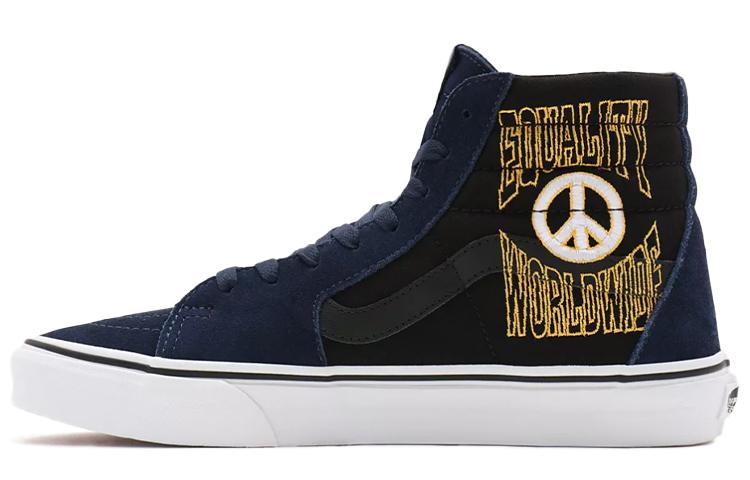 Vans Take A Stand SK8 Hi Высокие Синие/Черные VN0A32QG9YJ 38.5