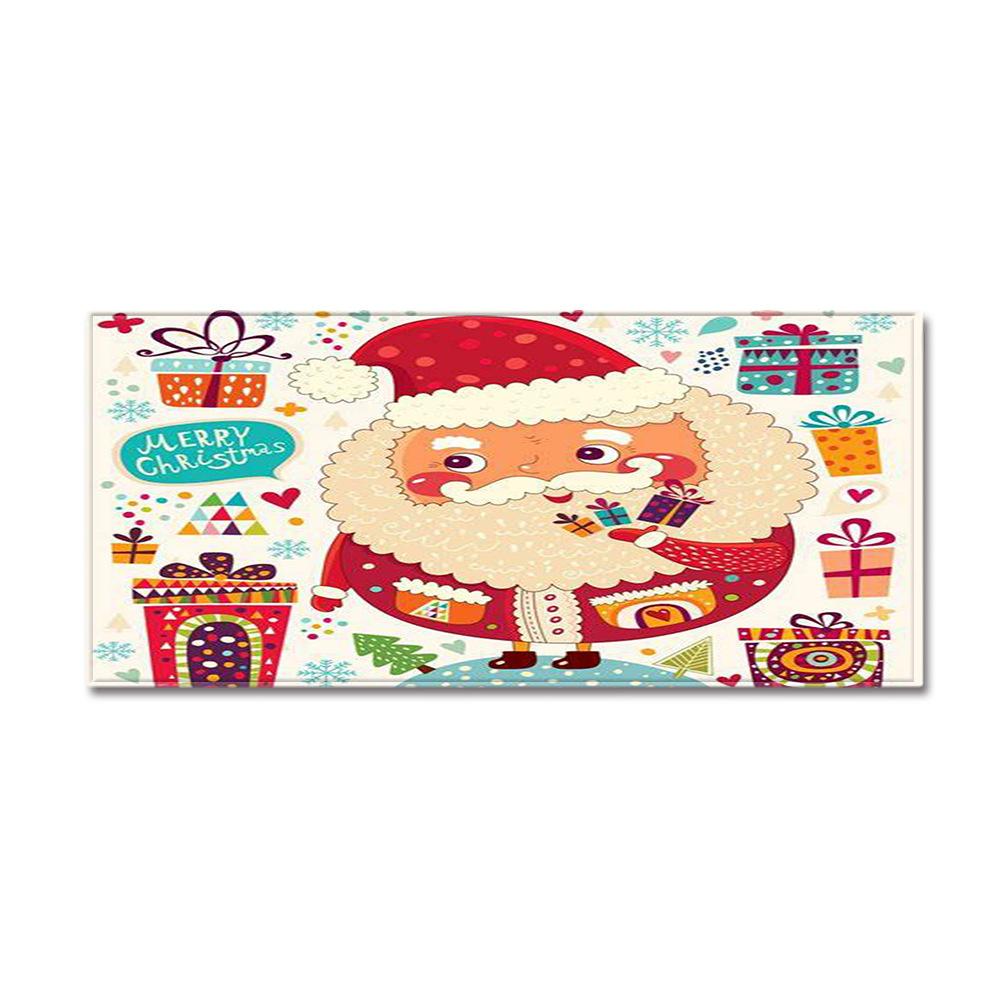 

Christmas Kitchen Sand Carpet Doormat Long Floor Mat 40*60cm
