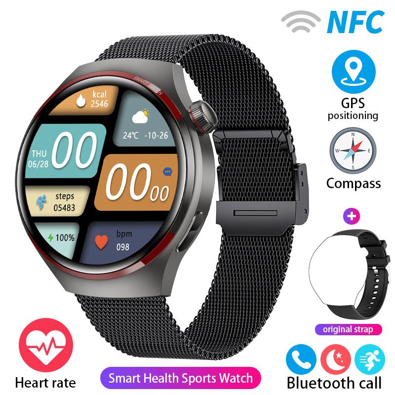 2024 For Watch Pro Smart Watch Men GPS Tracking AMOLED 360*360 HD Screen Bluetooth Call Sports Smart Watch