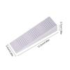 Heavy Duty Wedge Rubber Door Stop Silent Door Stops Door Stopper Anti-Collision Door Stopper Wedge For Carpets Wood Floors Tiles