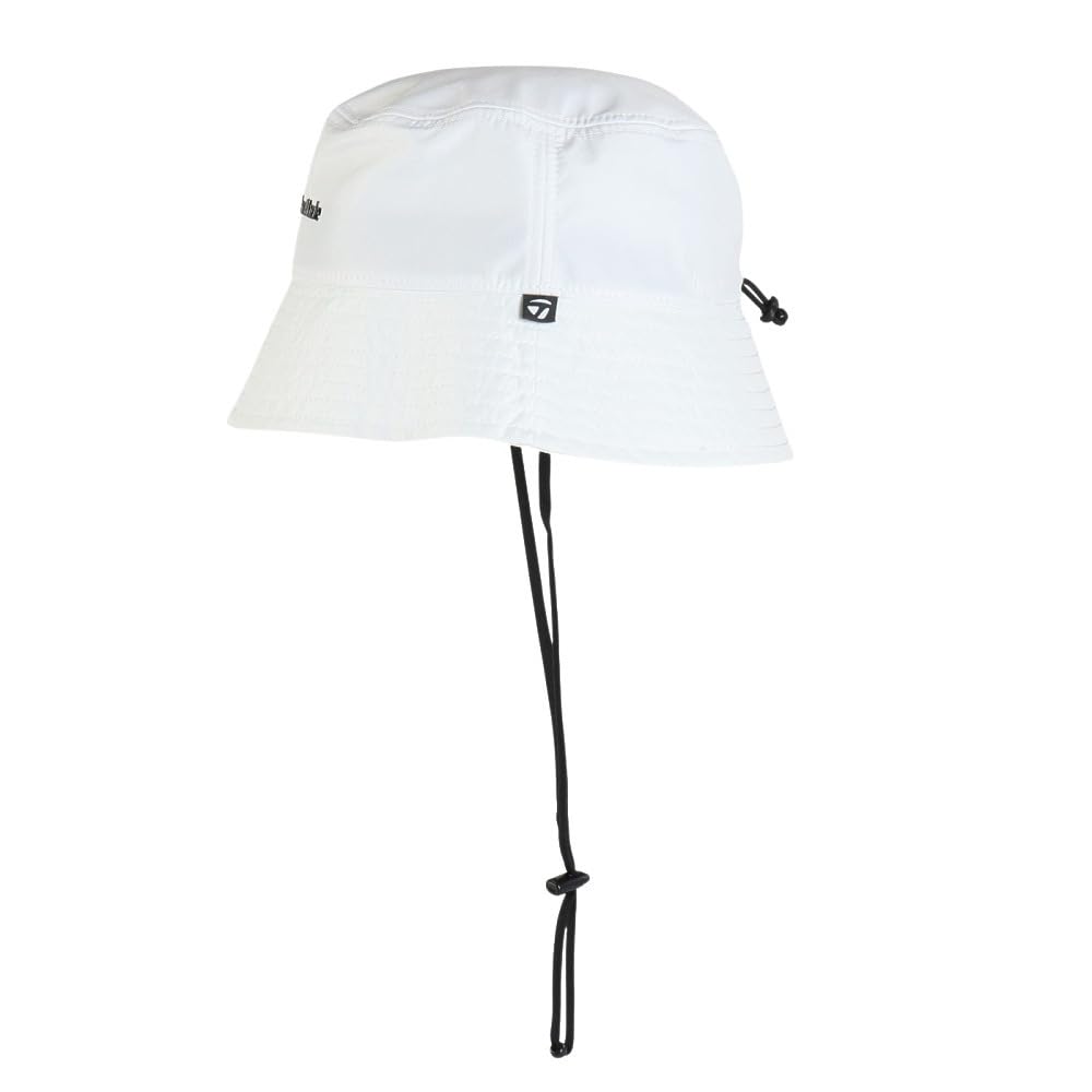 TaylorMade Men's Medium Bucket Hat, White, Size 57-59cm (20.6-22.2 Inches), UN286 (FW 24)