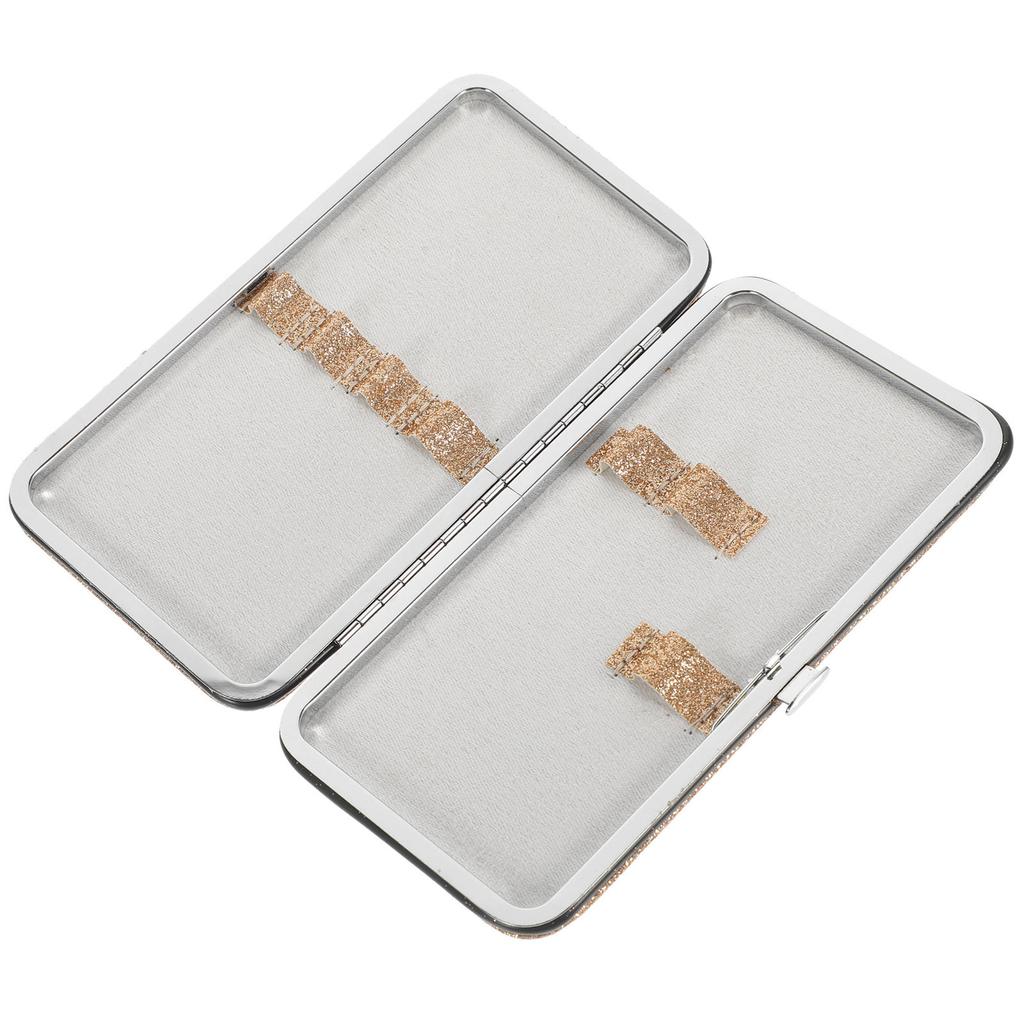 Eyelash Tweezer Storage Case Fashionable Lash Tweezer Holder Portable Organizer Carrying Case for Eyelash Extensions