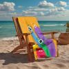 Ask the StoryBots Fashion Beach Towel: Ideal for Summer Adventures Soft, absorbent and quick drying suitable for swimming and bathing