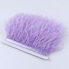 Feather8-10cm Light Purple Ostrich Feather Trims 1m 5m 10m for Crafts High Quality Plume Fringe Cosplay Festivals Clothing Ribbon Decor