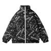 Winter New Men's Korean Style Stand-up Collar Thickened and Warm 90 White Duck Down Trendy and Versatile Couple Loose Down Jacket