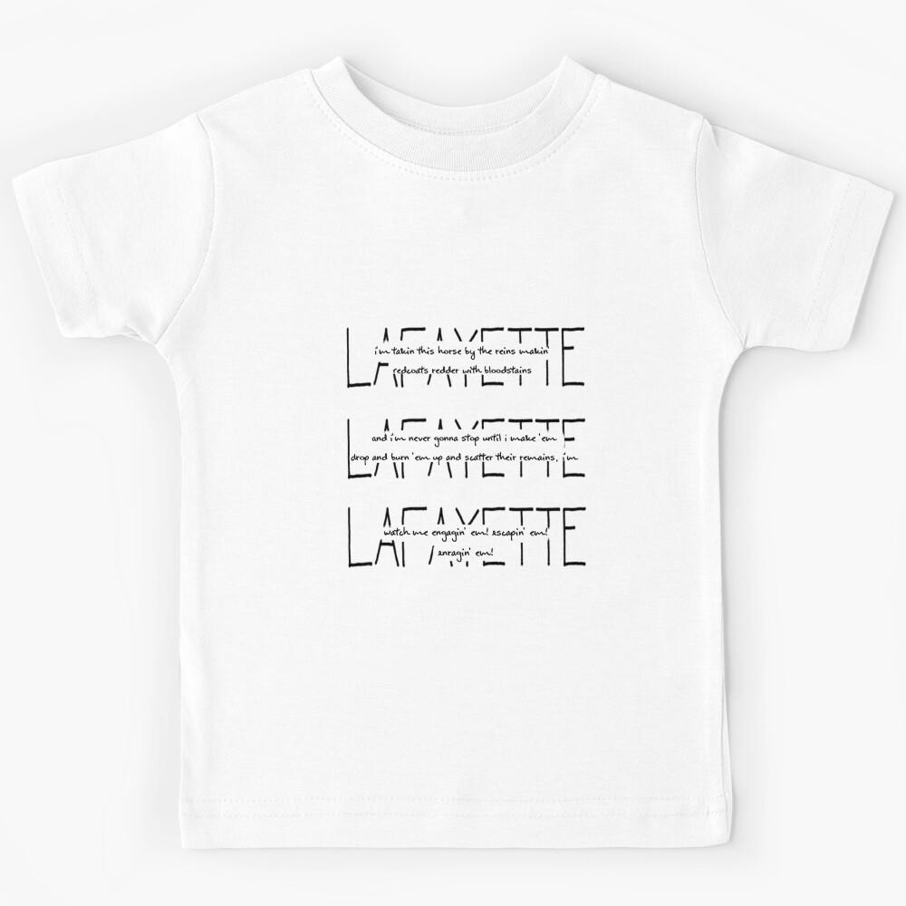 Guns and Ships Hamilton Kids T-Shirt 120