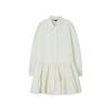 Rap Shirt-Style Tiered Mini Dress Aq3Wo864