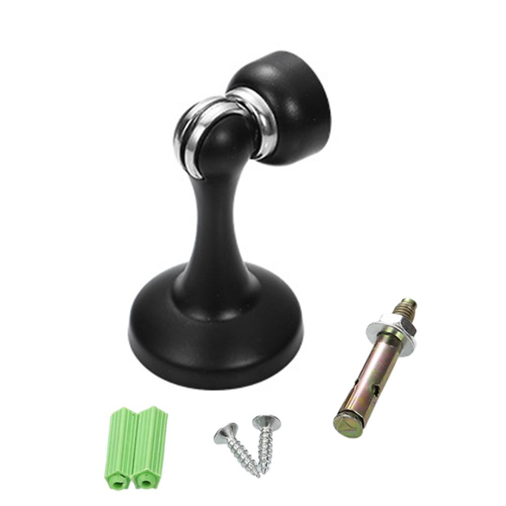 Magnetic Door Stopper Keep Door Open Stainless Steel Door Holder No Drilling Door Catch Anti-Rust for Various Door Types