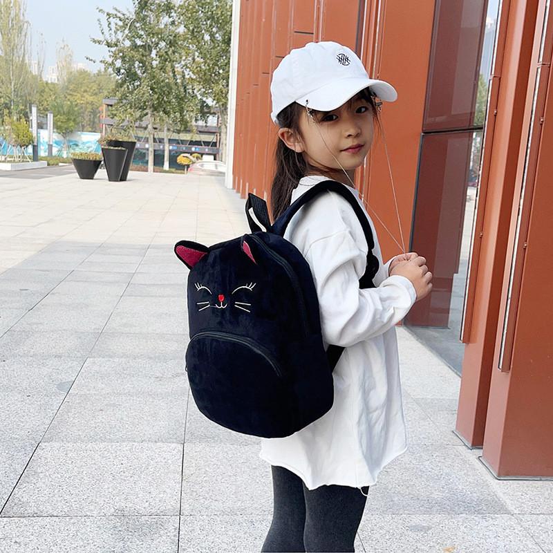 Plush Kids Backpack For Preschool With Breathable Material And Expandable Storage Ideal For Boys And Girls