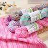50g Pure Cotton Dopamine Hand Dyed Gradual Change Wool Thread Segment Yarn DIY Knitting Woven Baby Sweater Scarf Ball