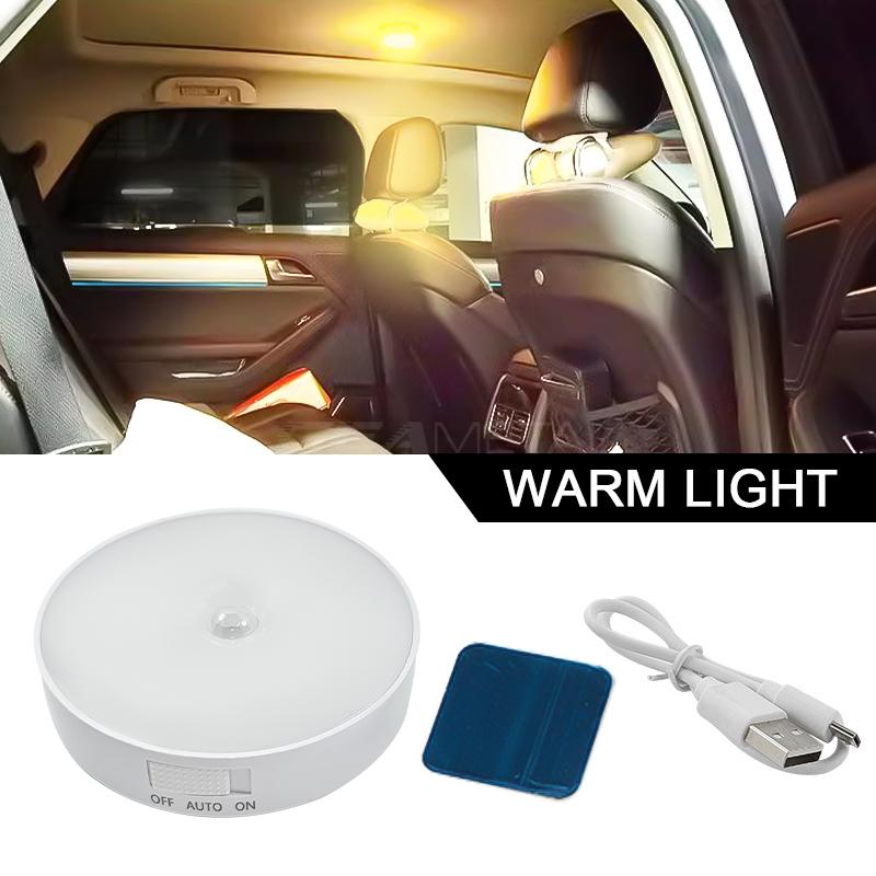 SEAMETAL USB Charging Car Automatic Induction Lamp Touch Sensor Lamp Trunk Light Reading Light