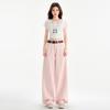 Women's Spring Drooping Floor Wide-leg Jeans Women's Spring and Summer Slim Straight Pants Women's Spring
