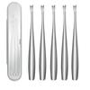 Stainless Steel Pedicure Knife Set: Dual-Headed Nail Pick with Razor, Foot File & Exfoliating Tool