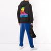 PALACE SS19 Jobsworth Hood Triangle Logo Pattern Black Men's P16HD048