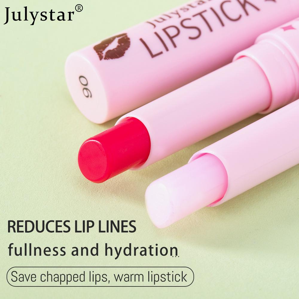 Julystar Moisturizing and Long-lasting Vitamin E Fruity Lipstick