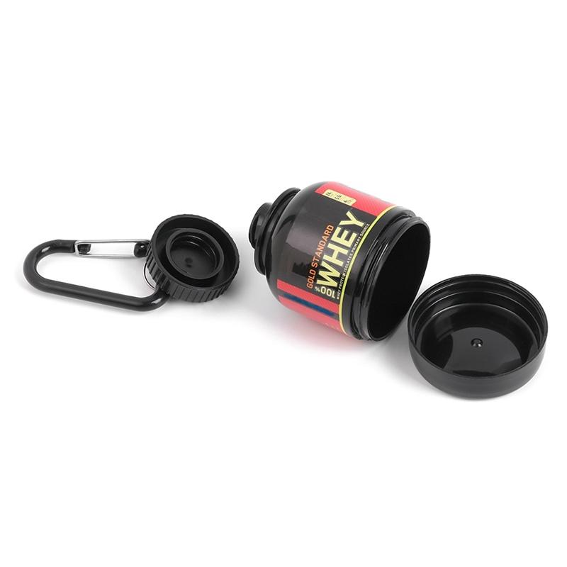 Xiaomi 100ML Outdoor Sport Mini Tragbarer Proteinbehälter Pulverflasche Mit Molke Schlüsselanhänger Gesundheitstrichter Medikamentendose Kleiner Wasserbecher