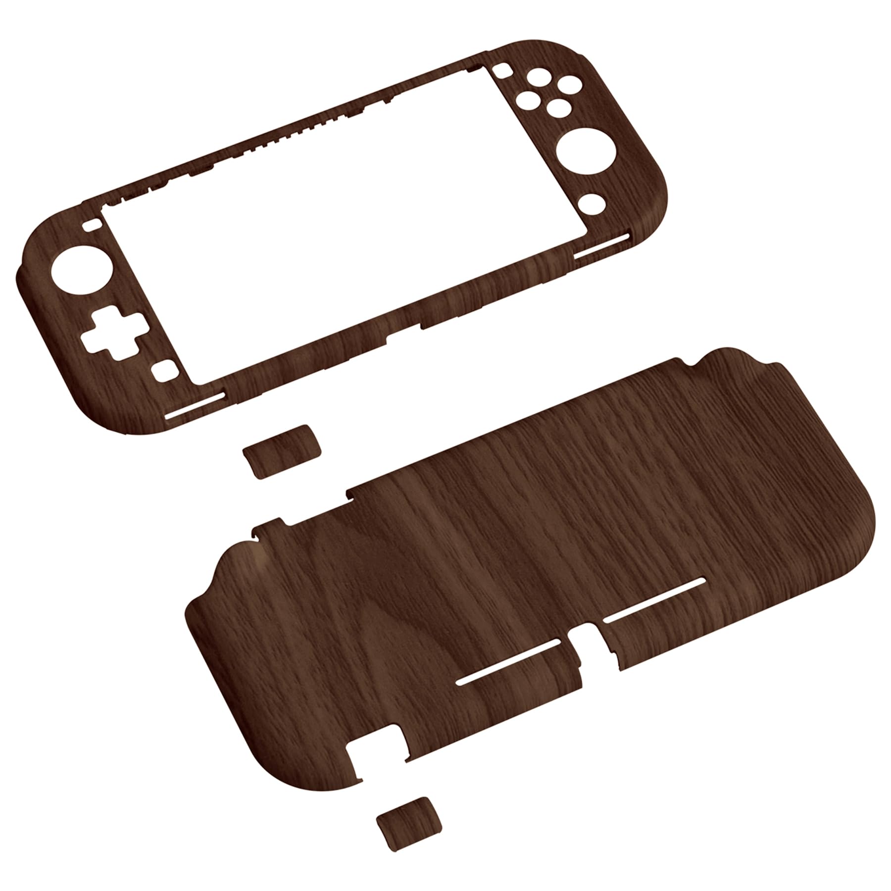 

eXtremeRate PlayVital Switch Lite Protective Shell Hard Shell Cover for Switch Includes Protective Glass Thumbstick Grip and Button Caps (Patterned