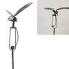 Metal Eagle Stake, Lifelike Stake Ornament Iron Outdoor Garden Decoration for Garden, Lawn, Courtyard