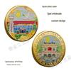 Red Flag Canal Memorial Souvenir Coin - Linzhou Tourist Edition