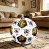 1PC Eagle Eye Symbol Lion Power Soccer Ball Size 5 Football Machine Sewn Indoor/Outdoor Universal Football Surprise Collection N63