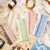 MòMò Retro Lace Hollow Stickers - Rain Dye Series for DIY Journals and Collage