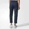 Adidas Originals Solid Color Loose Fit Elastic Waist Casual Pants Women Bottoms Navy BQ7869