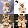 Adorabile Accappatoio Orso Peluche Giocattolo Morbido Bambola Confort Ideale Per Bambini E Adulti