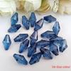 DIY Acryl Transparent Doppelspitzige Reiskörner für Schmuck und Gardinendekoration (7x19mm)